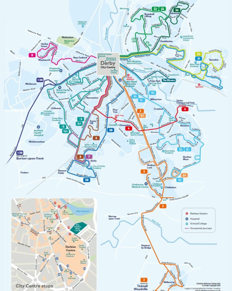 Arriva Map